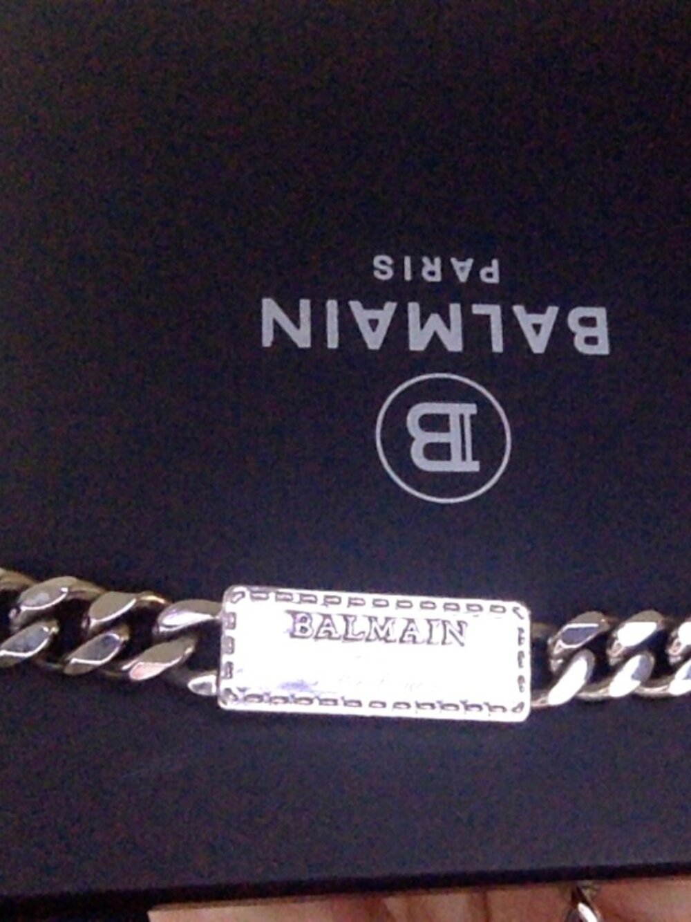 Balmain Chain with box and dustbag